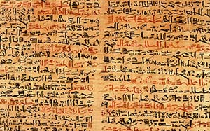 papyrus d'Ebers - Egypte