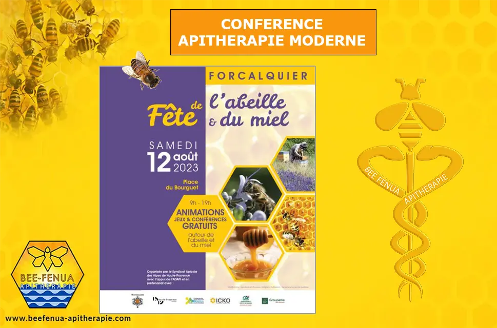 Conférence apithérapie moderne à Forcalquier