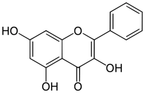 Galangine structure chimique