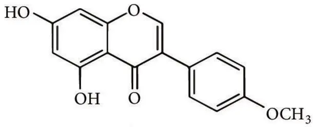 structure chimique de la Biochanine-A