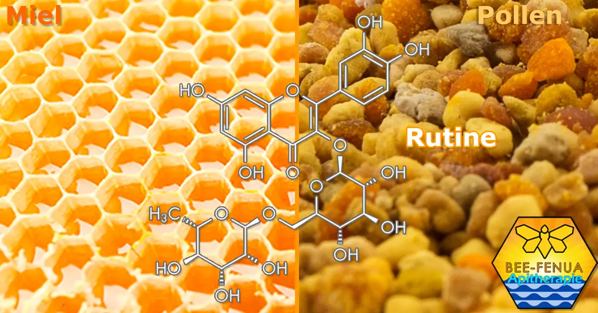 Rutine pollen et miel